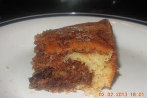 Мармурова сирна запіканка