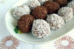 Шоколадні кульки без випічки