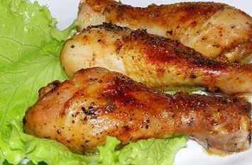 Курячі ніжки в медово-гірчичному соусі готові!