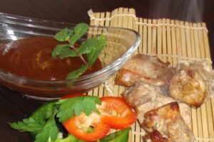 Соус і маринад для м&;яса "Барбекю"