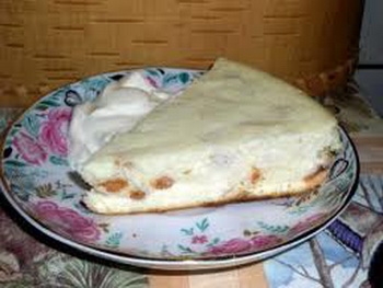 бабка з сиру,приготована на пару