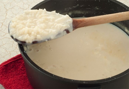 варимо рис в молоці з цукром