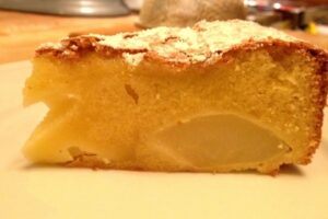 Кекс з грушею