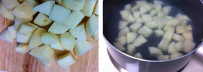 картопля в каструлі