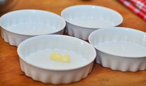 змащені формочки