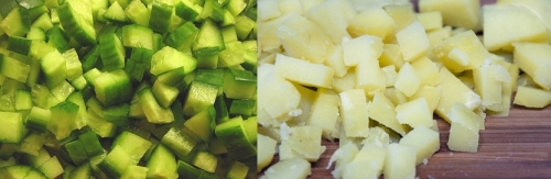 Подрібнюємо інгредієнти