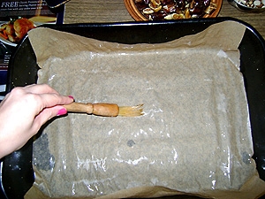 деко з пекарської папером