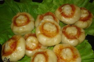 Пиріжки на пару "Грибочки"