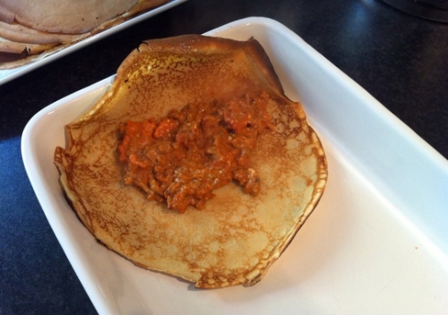 млинець з фаршем