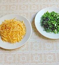 Подрібнюємо інгредієнти