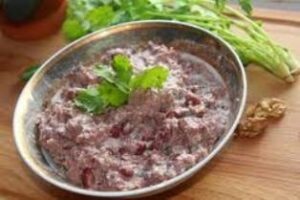 Гарнір з червоної квасолі