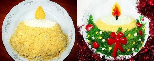 Прикрашаємо салат