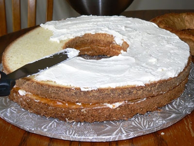 крем на коржі