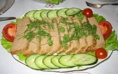 запечений в духовці паштет