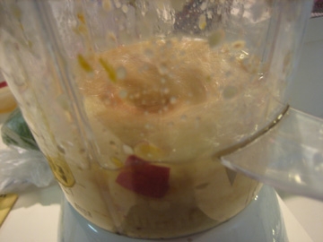 яблука в блендері