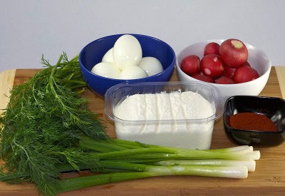 інгредієнти для салату