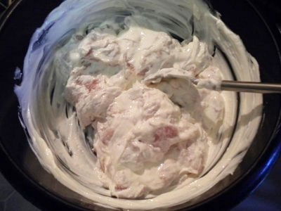 курка в сметані