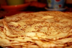 Заварні молочно-йогуртні млинці