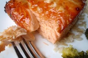 Запечена сьомга в духовці