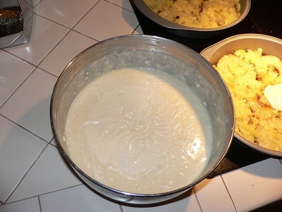 маса для пирога з ананасів