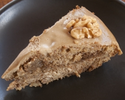 австрійський кавово - горіховий торт