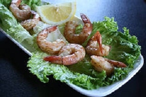 Печені креветки