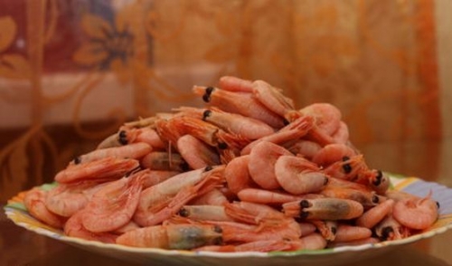 відправляємо варити креветки