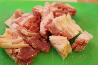 подрібнюємо бекон