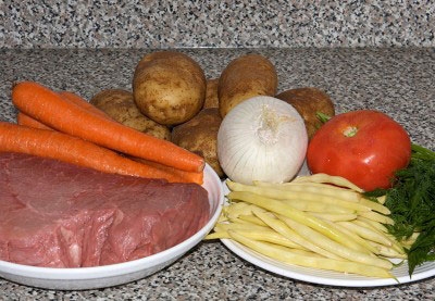 інгрідієнти для жаркого