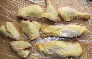 підсумки оброблення курки