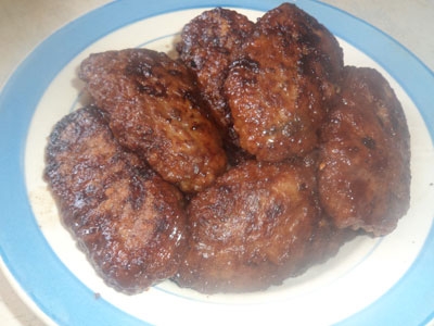 зрази на тарілці