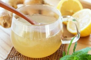 Зелений чай з імбиром