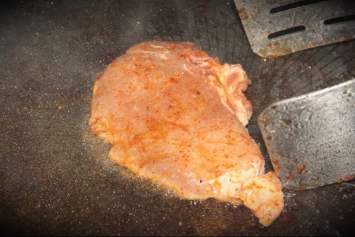 обжарювання стейка