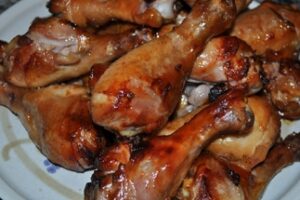 Гаряче копчення стегенець