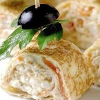 Салат «Казка» з млинцями