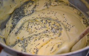 тісто для лимонно-макового торта