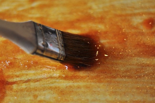 наносимо начинку з корицею