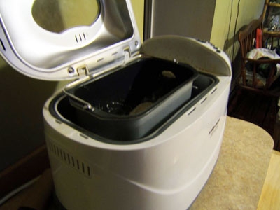 хлібопіч з тестом