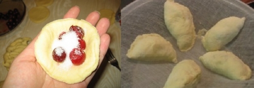 Варимо вареники на пару