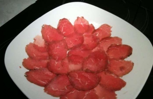 нарізаємо м'ясо