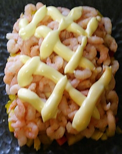 Креветки з майонезом