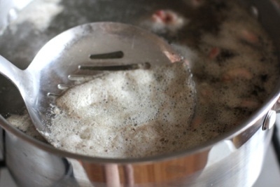 знімаємо пінку