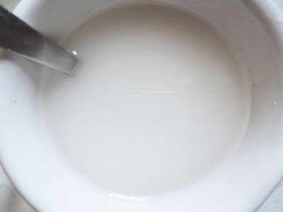 крохмаль у воді