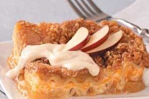 Яблучна лазанья