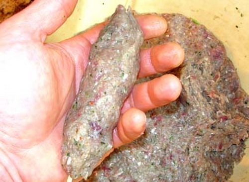 Формуємо ковбаски