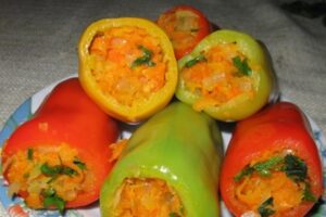 Фарширований перець на зиму