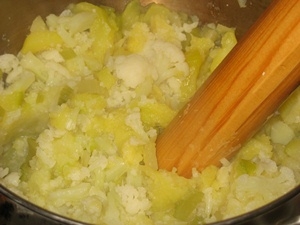 Подрібнюємо овочі до стану пюре