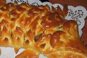 М&;ясний пиріг «Крокодил»