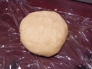 готовий грудку тіста