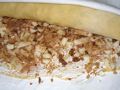 згортаємо рулет